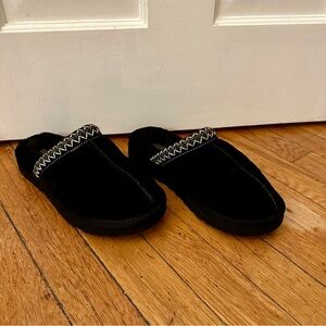 ✨ Ugg backless sheepskin slippers, black 7M